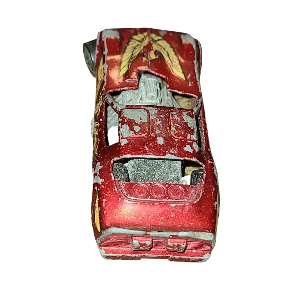Hot Wheels Blackwall 1980 Firebird Funny Car Shiny Red Body Lifts Up